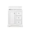 James Martin 825-V30-BW De Soto 31 Inch Single Vanity in Bright White