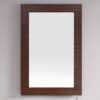 James Martin 850-M30-AWT Metropolitan 30 Inch Mirror in American Walnut