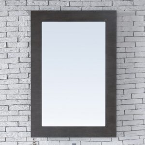 James Martin 850-M30-SOK Metropolitan 30 Inch Mirror in Silver Oak