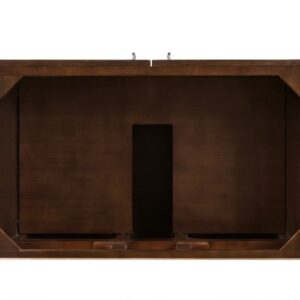 James Martin 850-V36-AWT-3GEX Metropolitan 36 Inch Single Vanity in American Walnut with 3 cm Grey Expo Quartz Top with Sink