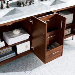 James Martin 850-V72-AWT Metropolitan 72 Inch Double Vanity in American Walnut