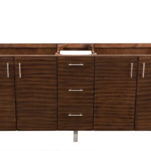 James Martin 850-V72-AWT Metropolitan 72 Inch Double Vanity in American Walnut