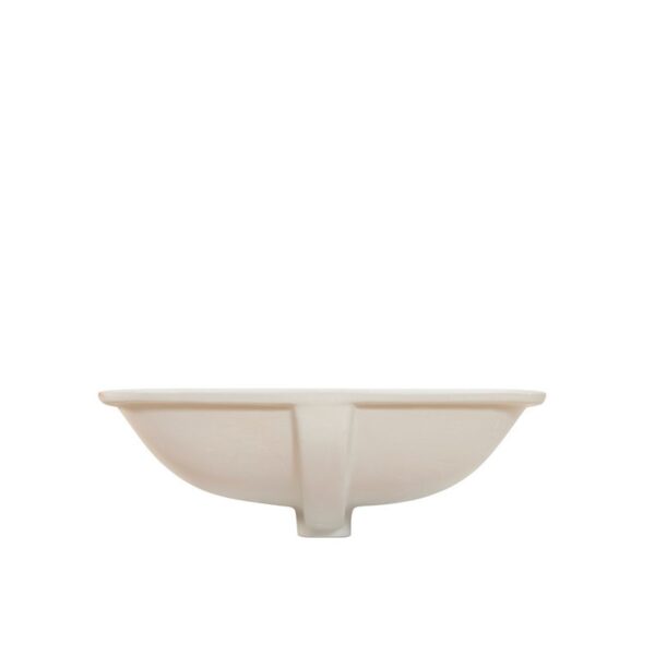 Altair 9002-BAS-WH Aegean 20 7/8 Inch Rectangular Ceramic Undermount Bathroom Sink - White