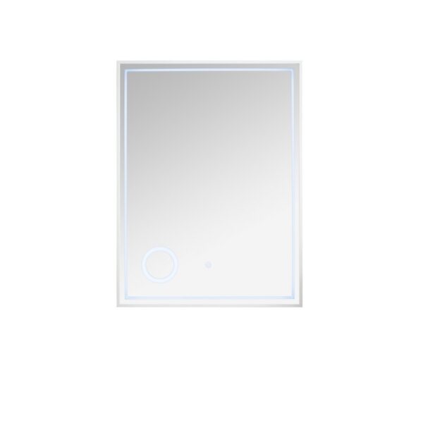 James Martin 901-M23.6-GW Tampa 24 Inch Mirror in Glossy White