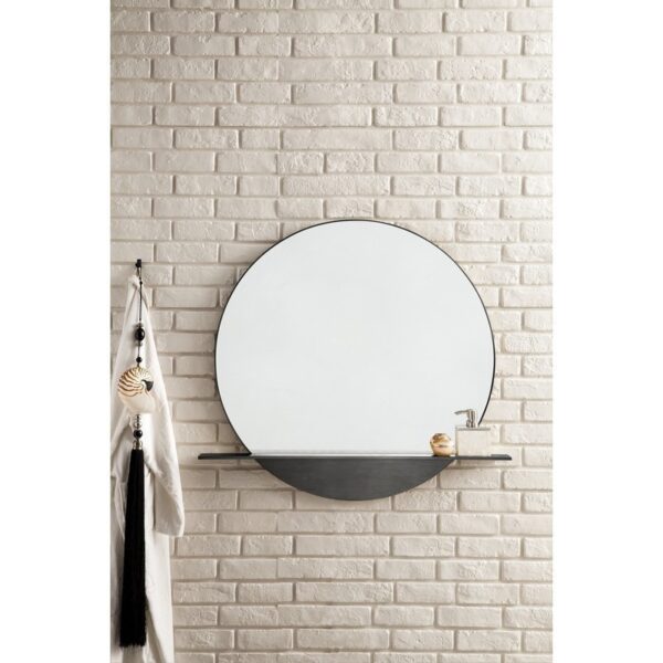 James Martin 909-M36-MDI Platform 40 Inch Mirror in Modern Iron