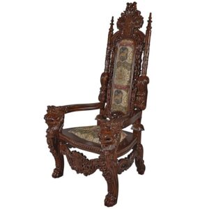 Design Toscano AF1038 36 Inch Lord Raffeles Throne