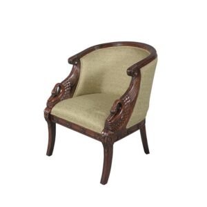 Design Toscano AF1110 27 1/2 Inch Due Cigno Tub Chair