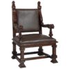 Design Toscano AF1362 32 1/2 Inch Lord Cumberlands Royal Throne