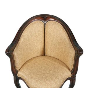 Design Toscano AF1557 19 Inch Louis XV Fauteuil De Bureau