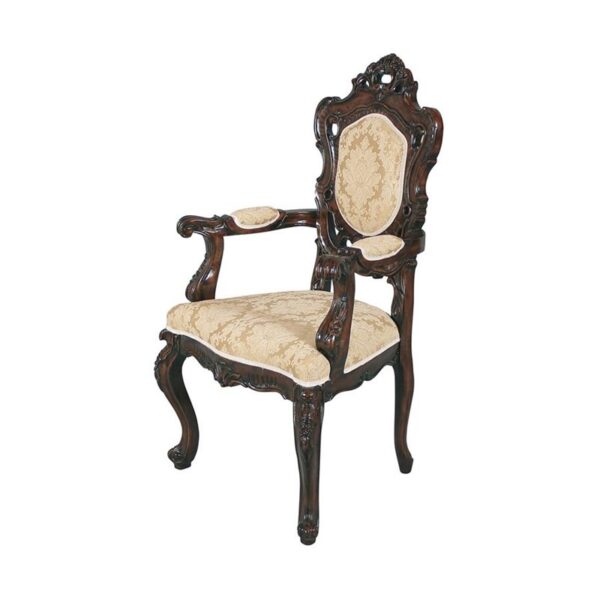 Design Toscano AF1560 25 1/2 Inch French Rococo Arm Chair