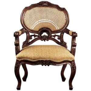 Design Toscano AF1595 30 Inch Chateau Marquee Occasional Chair