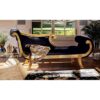 Design Toscano AF1602 75 Inch Cleopatra Neoclassical Chaise Sofa