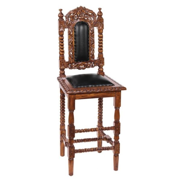 Design Toscano AF1853 17 1/2 Inch Charles II Barstool