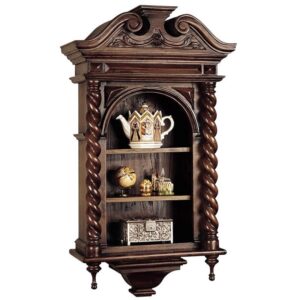 Design Toscano AF2104 20 Inch Charles II Wall Cabinet