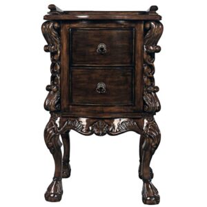 Design Toscano AF2131 21 Inch Chateau Lorraaine Bedside Table