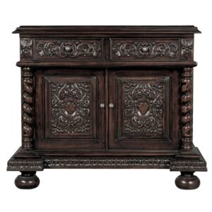 Design Toscano AF2581 36 Inch Acadia Barley Twist Gothic Buffet