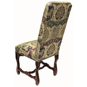 Design Toscano AF51194 18 1/2 Inch Chateau Dumonde Side Chair with Charles