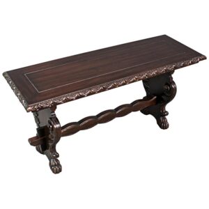 Design Toscano AF51255 42 Inch Glastonbury Abbey Bench