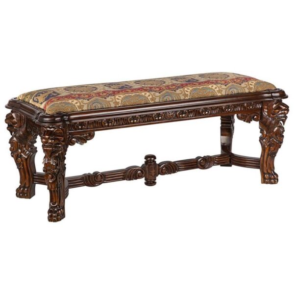 Design Toscano AF51291 49 Inch Lord Raffles Gothic Bench