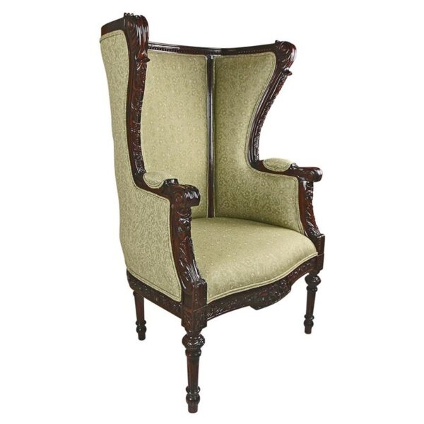 Design Toscano AF51315 30 Inch Louis XVI Wingback Armchair