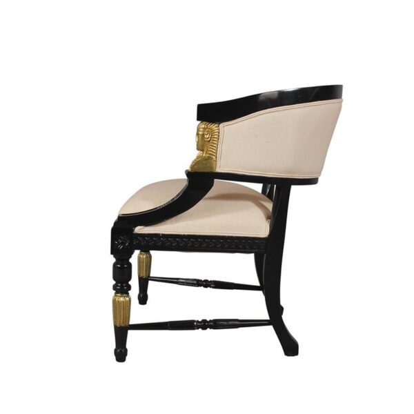 Design Toscano AF51402 24 1/2 Inch Neoclassical Egyptian Revival Chair