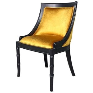 Design Toscano AF51762 23 1/2 Inch Caesar Swing Back Side Chair