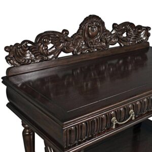 Design Toscano AF57142 41 1/2 Inch Lord Raffles Lion Buffet Table