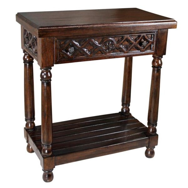 Design Toscano AF57256 29 1/2 Inch Calcot Manor Madieval Console Table