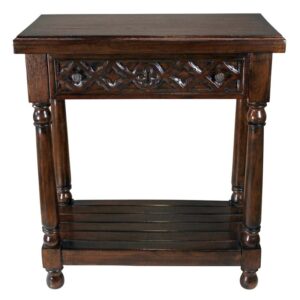 Design Toscano AF57256 29 1/2 Inch Calcot Manor Madieval Console Table