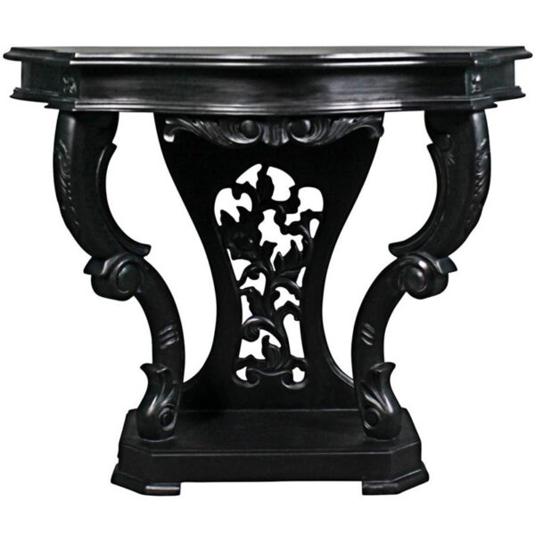 Design Toscano AF57264 Val De Loire 38 Inch Console Table - Black