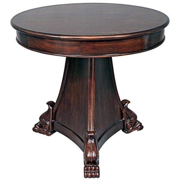 Design Toscano AF57620 32 Inch Lafayette Gueridon Pedestal Table