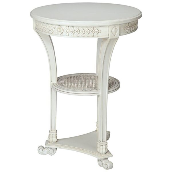 Design Toscano AF57623 21 1/2 Inch Languedoc Pedestal Table