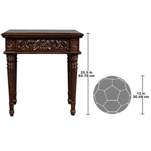 Design Toscano AF57726 23 1/2 Inch Dartmoor Manor Side Table