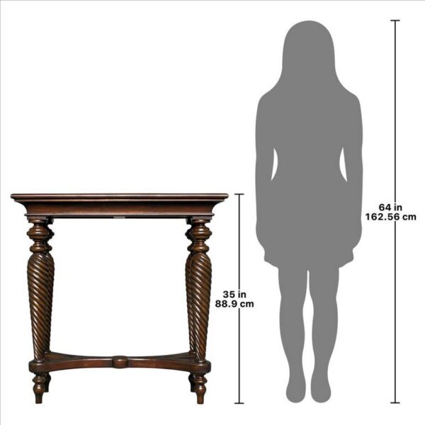 Design Toscano AF57838 Hardwick 35 Inch Hall Console Sofa Table