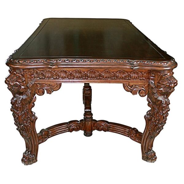 Design Toscano AF7171 86 Inch Lord Raffles Lion Table