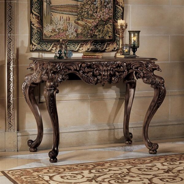 Design Toscano AF7359 45 1/2 Inch King Frederic Console Table