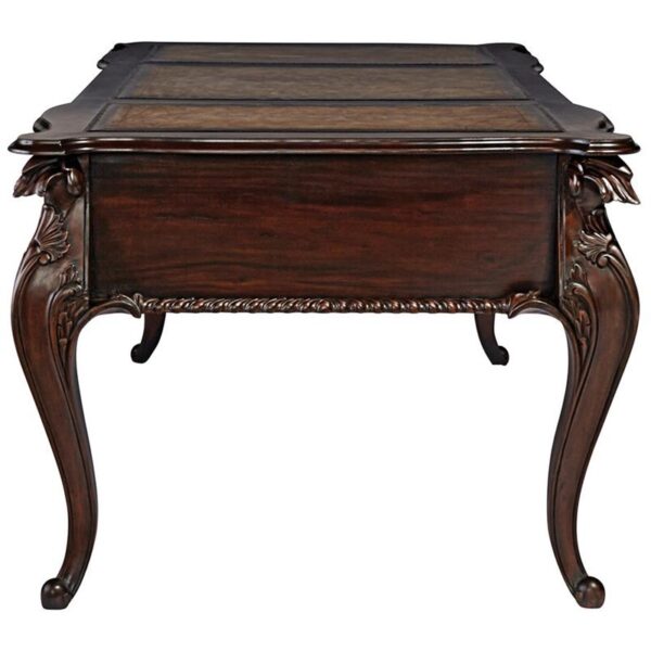 Design Toscano AF7376 64 Inch Clemenceau Partners Writing Desk