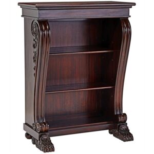 Design Toscano AF8135 29 1/2 Inch George IV 3 Shelf Bookcase