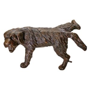 Design Toscano AS23939 11 Inch Naughty Puppy Piped Statue - Bronze