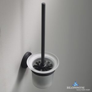 Blossom BA02 508 04 Toilet Brush Holder in Matte Black BA02 508 04 BA0250804