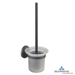 Blossom BA02 508 04 Toilet Brush Holder in Matte Black BA02 508 04 BA0250804