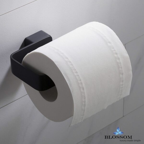 Blossom BA02 605 04 Toilet Tissue Holder in Matte Black BA02 605 04 BA0260504