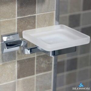 Blossom BA02 202 01 Wall Mounted Soap Dish in Chrome