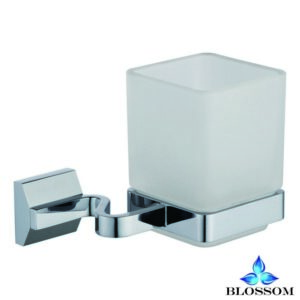 Blossom BA02 203 01 Wall Mounted Toothbrush Holder in Chrome