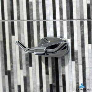 Blossom BA02 301 01 Wall Mounted Robe Hook in Chrome