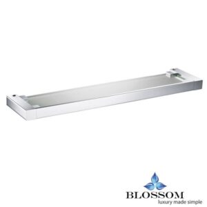 Blossom BA02 607 01 Glass Shelf in Chrome