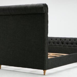 Manhattan Comfort Empire Charcoal Full Bed