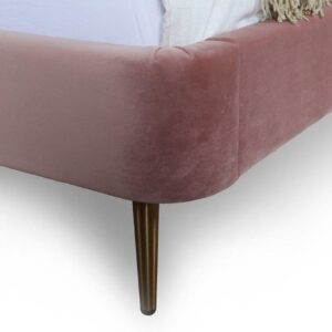 Manhattan Comfort Heather Full-Size Bed in Blush