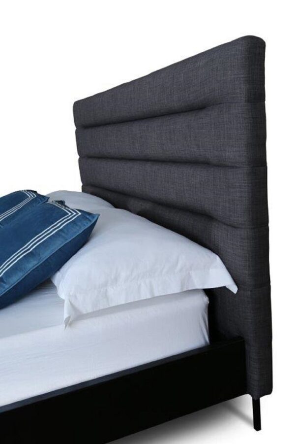 Manhattan Comfort Schwamm Full-Size Bed in Grey