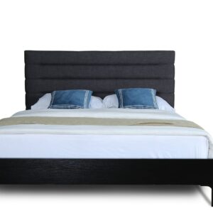 Manhattan Comfort Schwamm Queen Bed in Grey